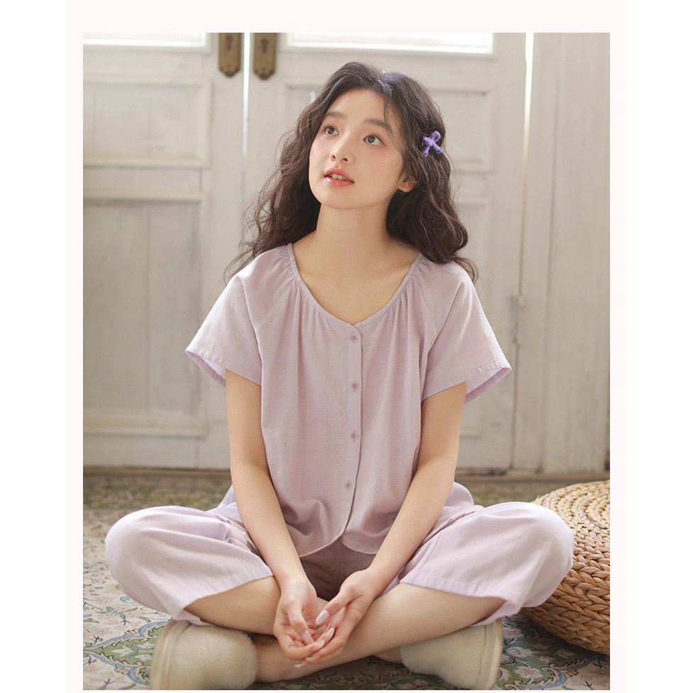女士夏季新款家居服，舒适透气