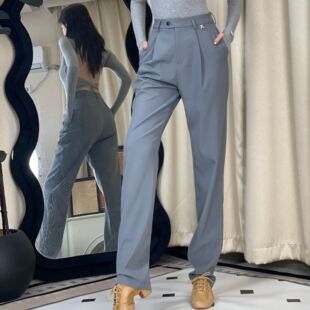 长直筒舞蹈裤 百搭裤 XK2 运动女成人跳舞裤 笑笑拉丁舞春夏练功裤