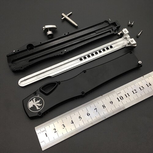 新微技术150透明款刀鞘透明光晕6刀套户外EDC工具T7铝合金光晕六