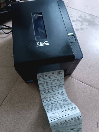 tsc te244 水洗唛标签打印机，不干胶铜版纸打印机