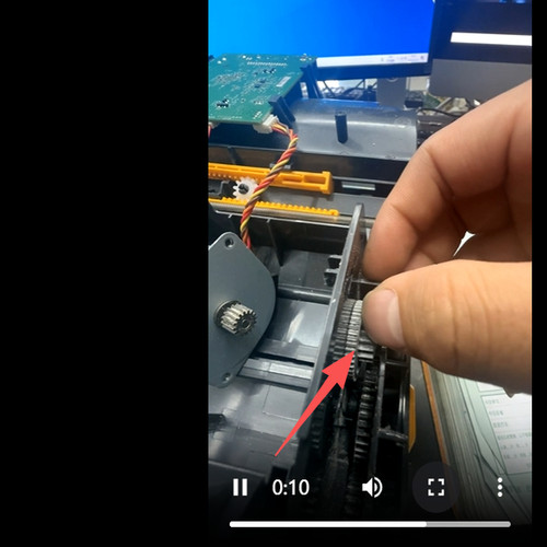 斑马zd888t  马达齿轮  走纸齿轮