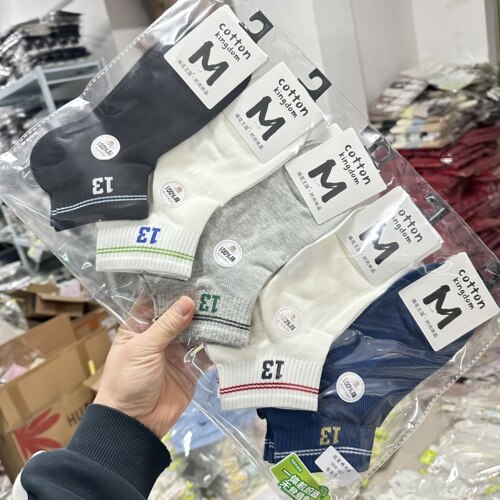 薄款网眼男棉袜船袜短帮袜