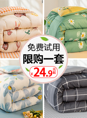 冬季被子冬被加厚保暖棉被被芯四季学生宿舍单人春秋被褥2026新款