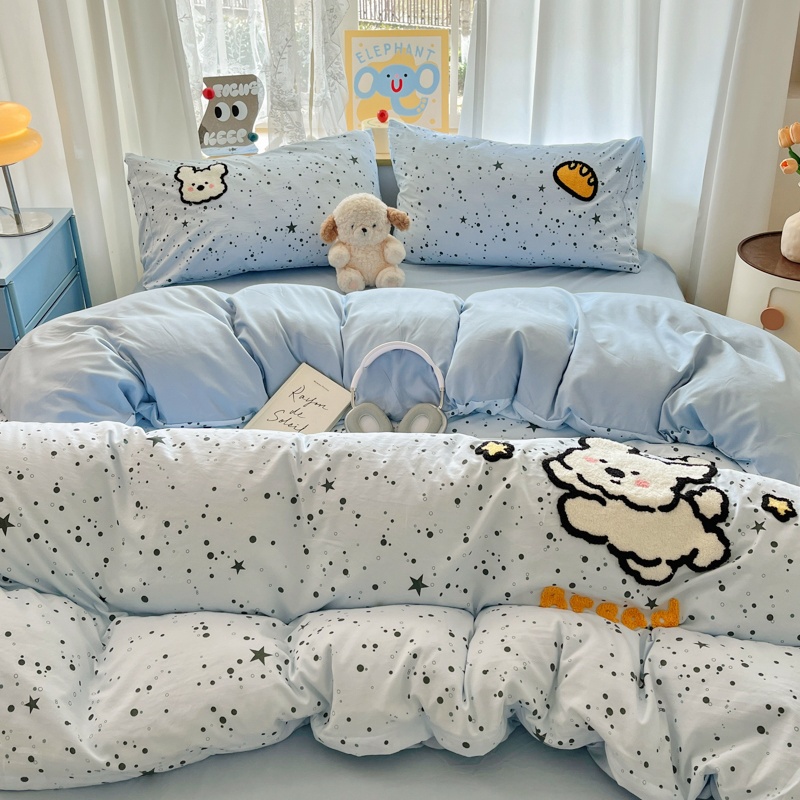 【A级母婴可用】水洗棉被套单件