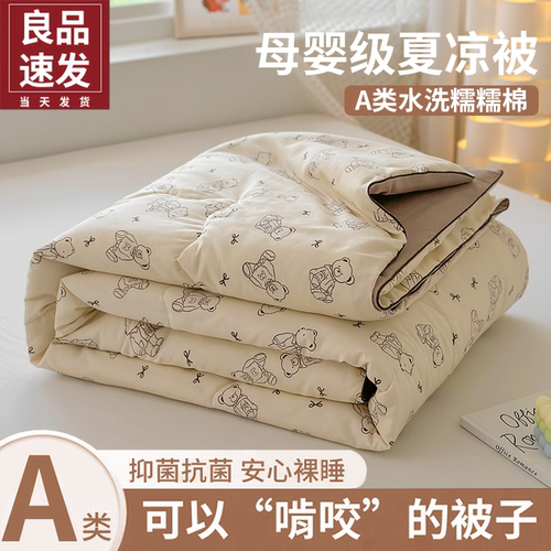 【A类糯糯棉】大豆纤维夏被