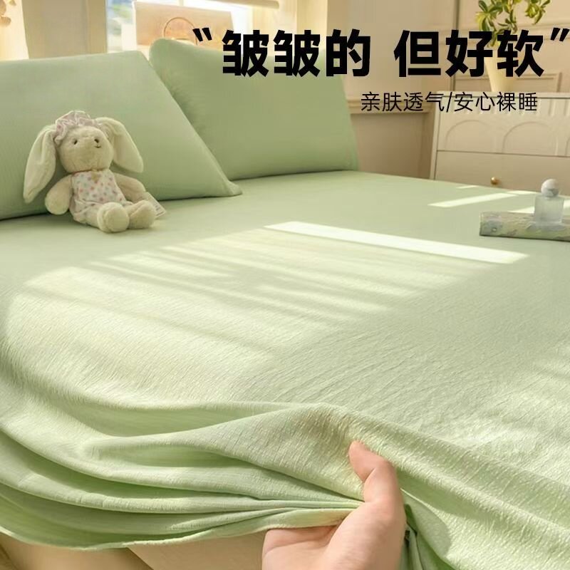 【A类母婴可用】双层纱床单单件图片