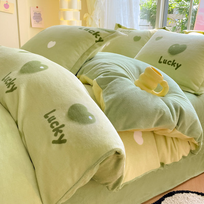 【A类母婴级】牛奶绒被套单件