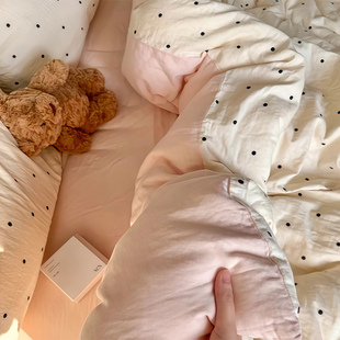 2025新款夏季床上四件套床单人被套被罩宿舍三件套床品非全棉纯棉