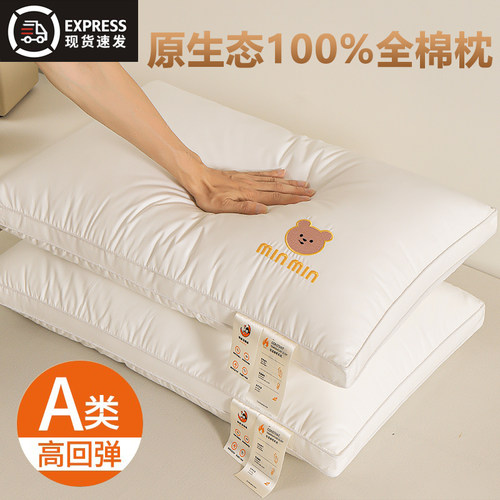 A类抗菌防螨枕头家用枕芯护颈椎