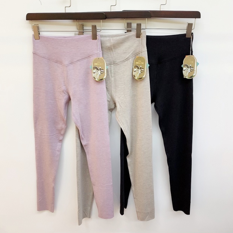 德绒保暖裤女内穿紧身冬季加绒加厚羊毛裤蚕丝羊绒棉毛裤无痕秋裤