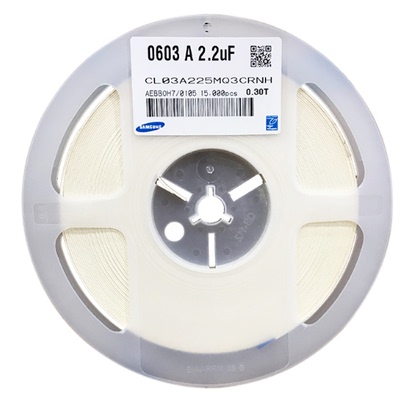 0201 2.2UF 贴片电容 0201 225M  6.3V 1盘15000个 1盘350元