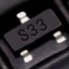 CJ2333 S33贴片MOS场效应管SOT-23 P沟道,-12V,-6A,28mΩ -4.5V