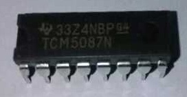TCM5087 TCM5087N DIP16 音频编码芯片