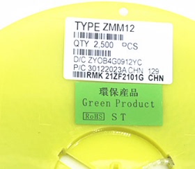 ZMM12 LL34 1206 12V 一盘2500个 一盘42元