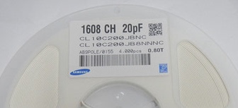 贴片电容 0603 20PF 0603 200K 一盘4000个 50V  一盘33元