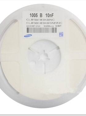 贴片电容 0402 104K 100NF 50V 0.1UF X7R 10%（10000个）