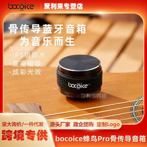 bocoice蜂鸟pro骨传导蓝牙音响便携磁吸小型共振迷你音箱创意礼物