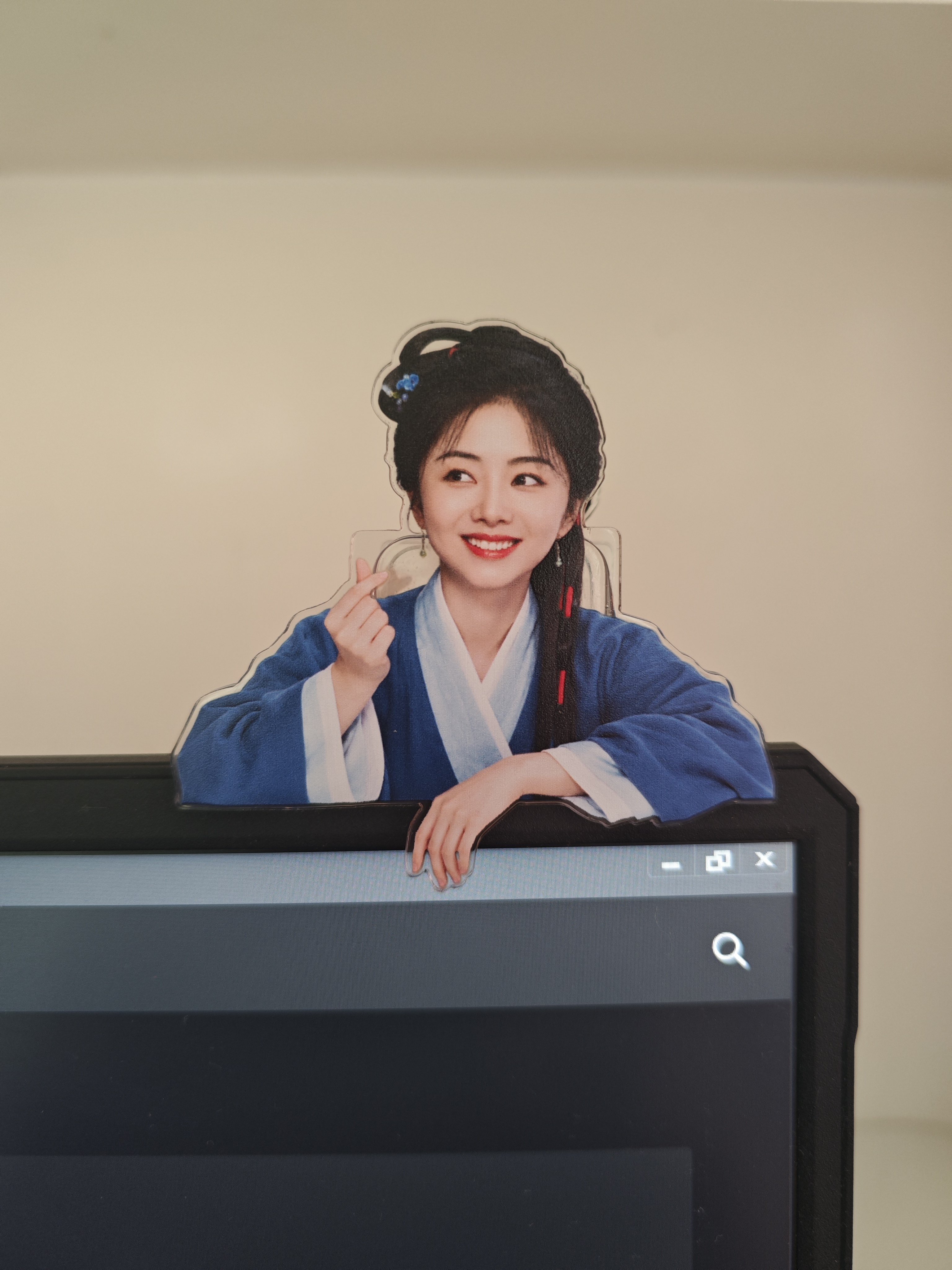 兰香如故周边夹子摆件明星周边谭松韵人物可爱家居好物工位摆件