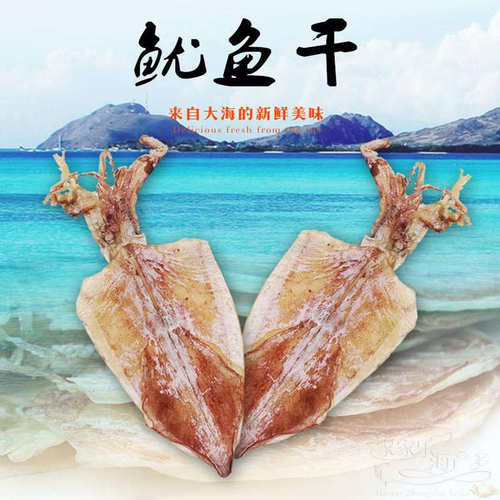 北海淡晒鱿鱼干烧烤常用规格