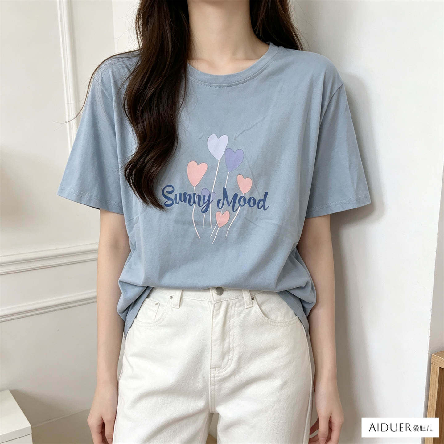 大码胖mm女装夏天夏季哺乳期上衣服夏装外出半袖可外穿短袖T恤衫