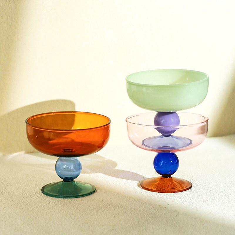 high dessert bowl ice cream ice hockey cup high appearance l