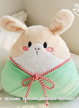 可爱端午礼物粽子抱枕玩偶床头靠枕沙发装饰靠背垫办公室车载腰靠