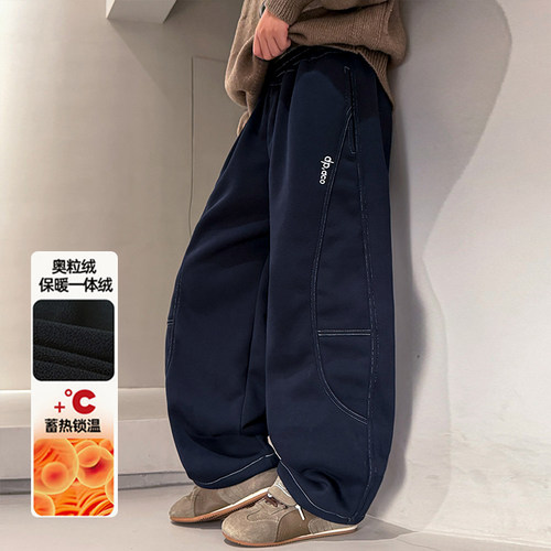 男童裤子2025新款今年流行爆款冬