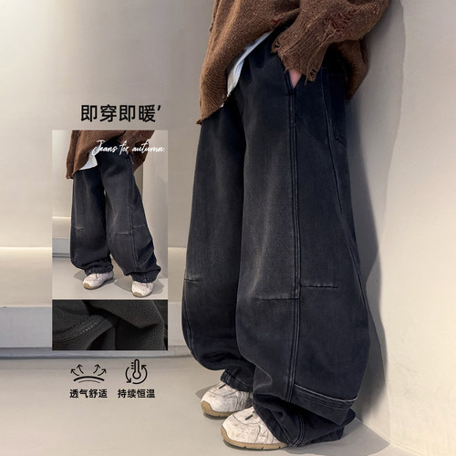 男童牛仔裤2025新款今年流行爆款