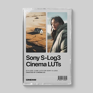 索尼Sony S-Log3电影感氛围旅拍风格化监看LUT调色预设组合套装