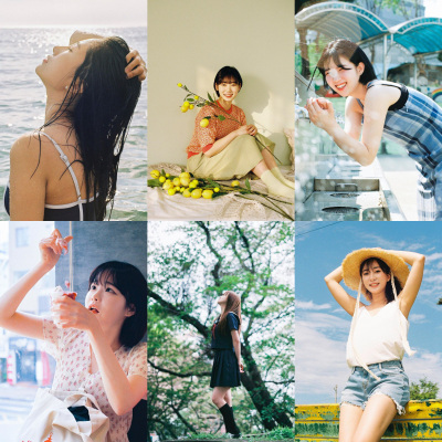 夏日韩系人像胶片摄影参考图集