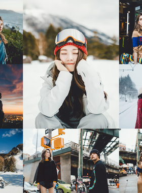 台湾自由摄影师SamAlive街拍LR预设复古胶片PS调色PR滤镜手机LUT