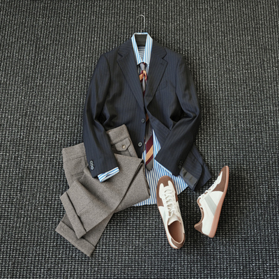 西服男羊毛混纺西装外套