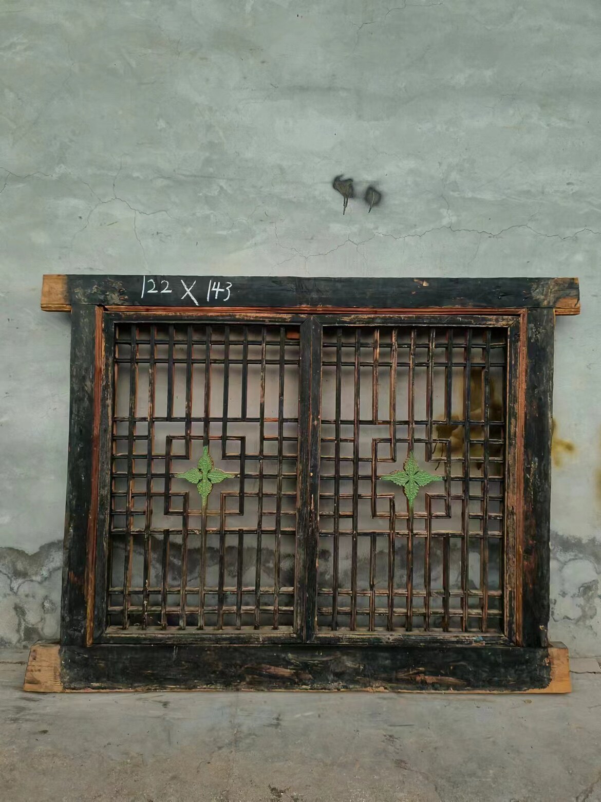 民俗怀旧老物件老木窗旧窗户古建老窗户老旧木门古镇景区会所装修