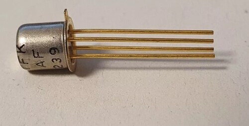 Telefunken AF239锗 PNP晶体管 德律风根TFK全新镀金原装正品