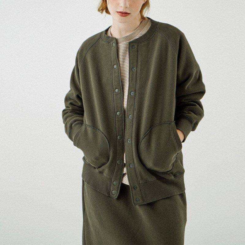 【捡漏】加绒保暖纯色卫衣夹克外套春秋经典宽松百搭棒球服女,女装/女士精品,短外套,淘宝优惠券,粉丝福利购,淘宝优惠卷