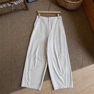 女通勤显瘦九分裤 2026春夏新品 宽松显瘦休闲阔腿裤