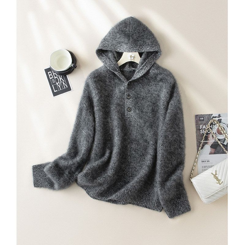 2025濮院秋冬新品门襟钉扣宽松