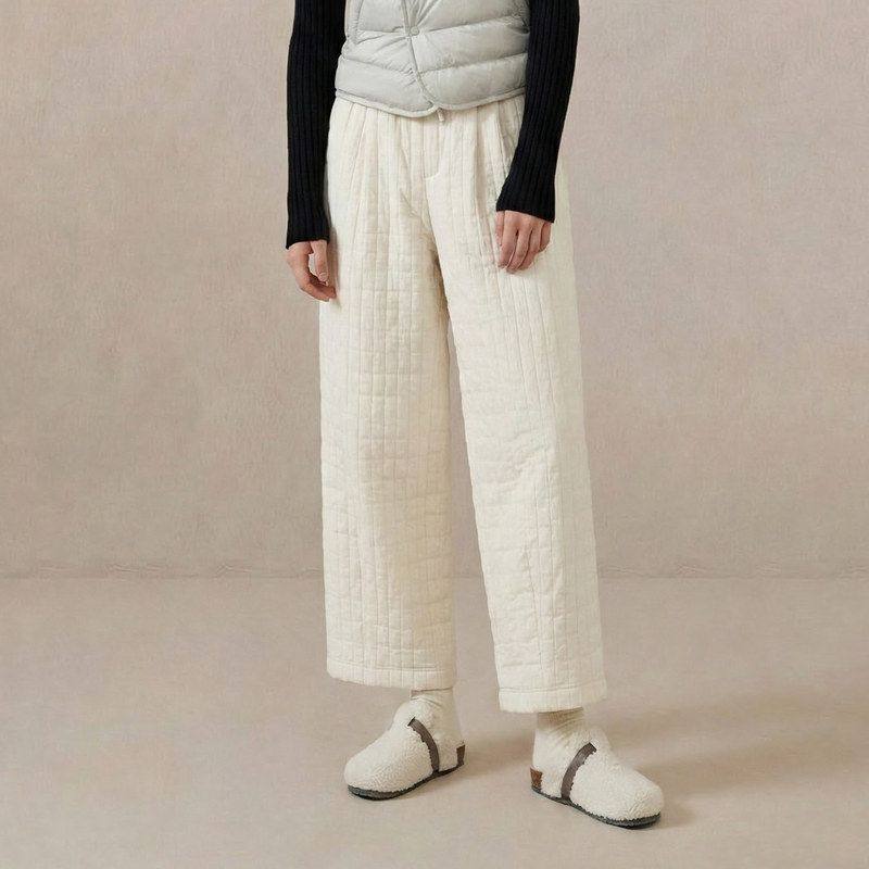 夹棉气球裤复古压线条纹女冬季松紧高腰显瘦宽松休闲保暖外穿棉裤,女装/女士精品,棉裤/羽绒裤,淘宝优惠券,粉丝福利购,淘宝优惠卷