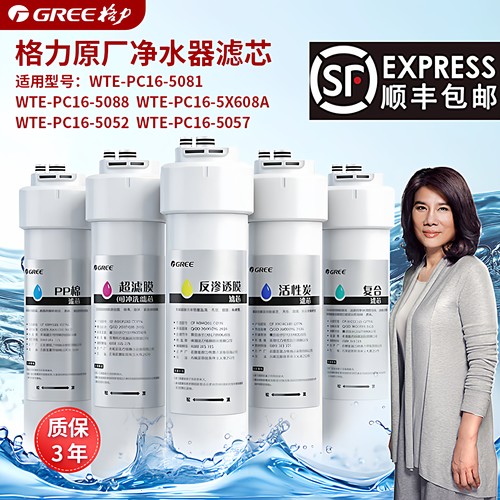 格力净水器滤芯WTE-PC16-5088/5081/5X608A 滤芯原厂 3 年免换