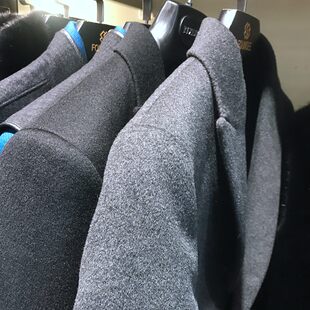 羊毛呢大衣男士商务秋冬新款中长款商务时尚修身西装领外套赫祖丁