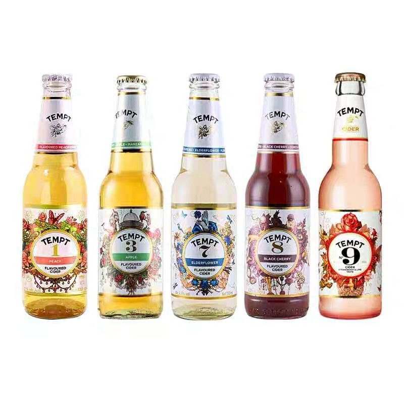 诱惑7号果味甜啤酒接骨木味露酒