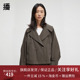 新款 风衣女小个子24秋季 慵懒宽松外套BDR3FD1802 短款 播商场同款