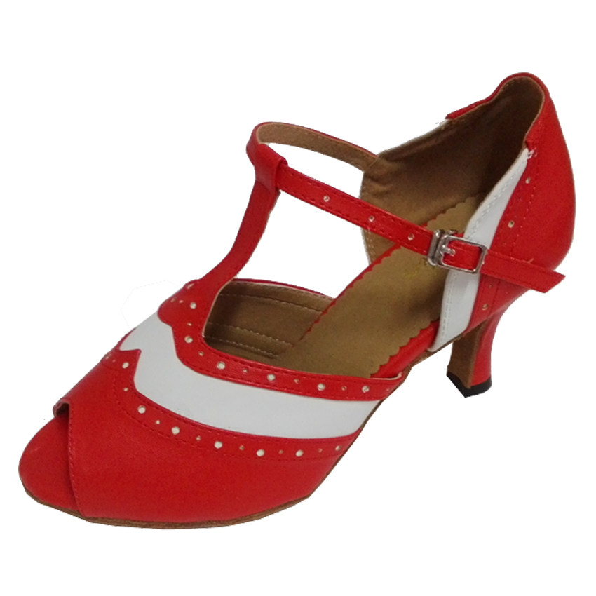 大码女拉丁舞鞋 成人跳舞鞋 国标学生摩登交谊演出 室内软底定制