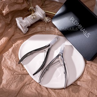 美甲店专用指皮剪指甲钳剪死皮倒刺斜口修剪工具镜面前置修手老茧