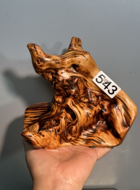 香饽饽 纹理榴花小精品摆件 花果奶香味浓郁醇厚 太行崖柏