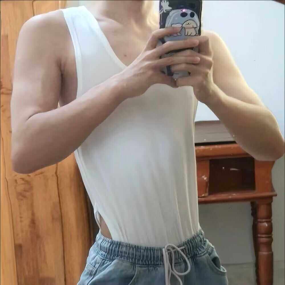 美式吸汗重磅健身坎肩修身夏季