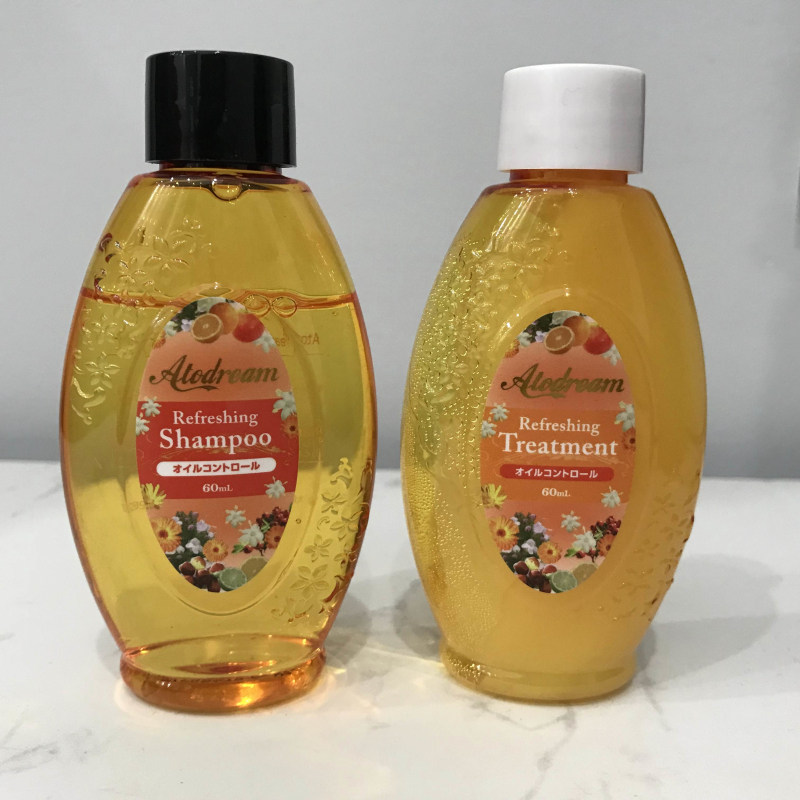 清妍萃清爽韧发洗发水护发素套装（洗发60ml+护发60ml ) 旅行出差