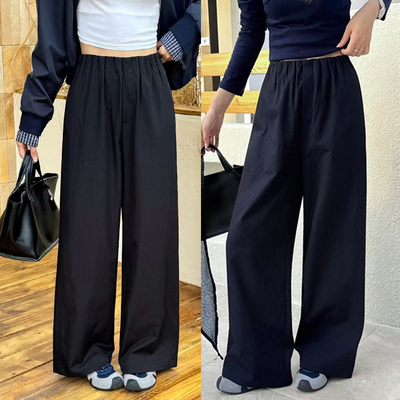 窄版花苞腰秋季休闲宽松显瘦