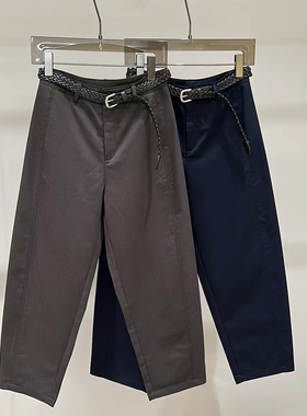 简谜2025秋季新款九分大码休闲女裤高腰百搭显瘦哈伦裤气球裤2579