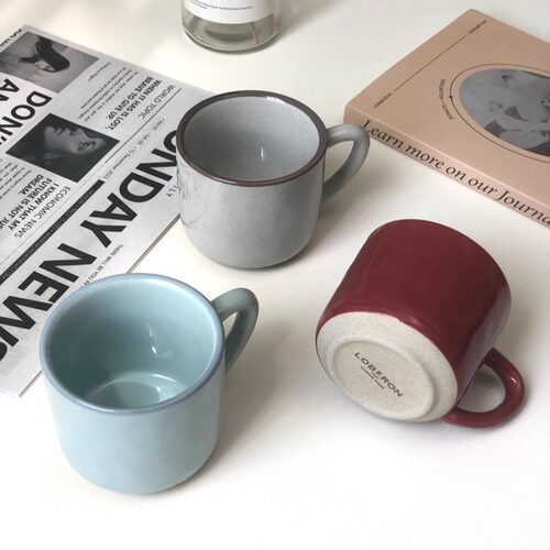 大厂订单陶瓷马克杯可爱咖啡杯